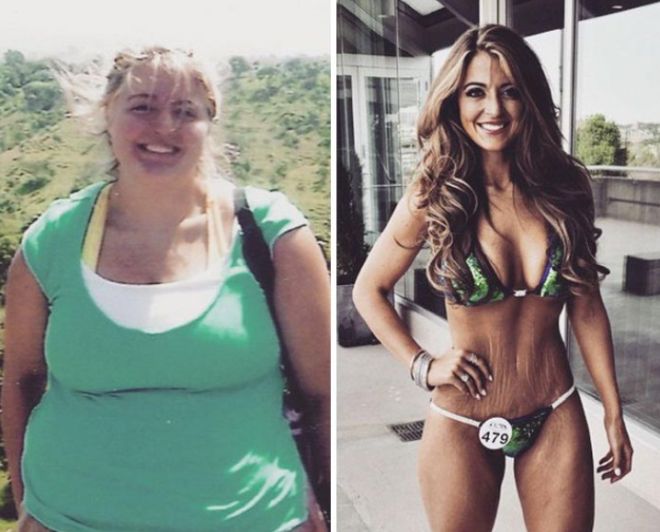 People Who Lost Weight (18 pics)