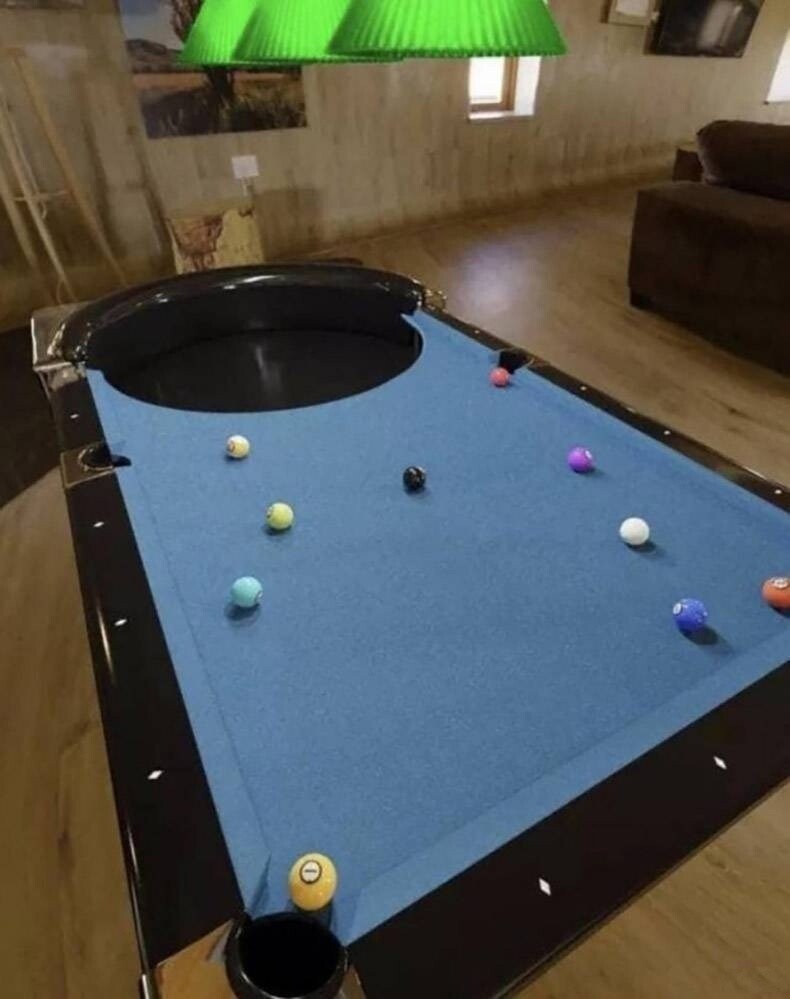 Unusual Billiard Tables (15 pics)