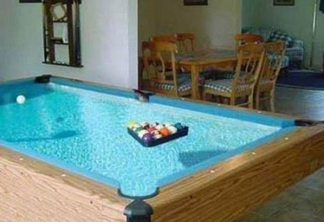 Unusual Billiard Tables (15 pics)