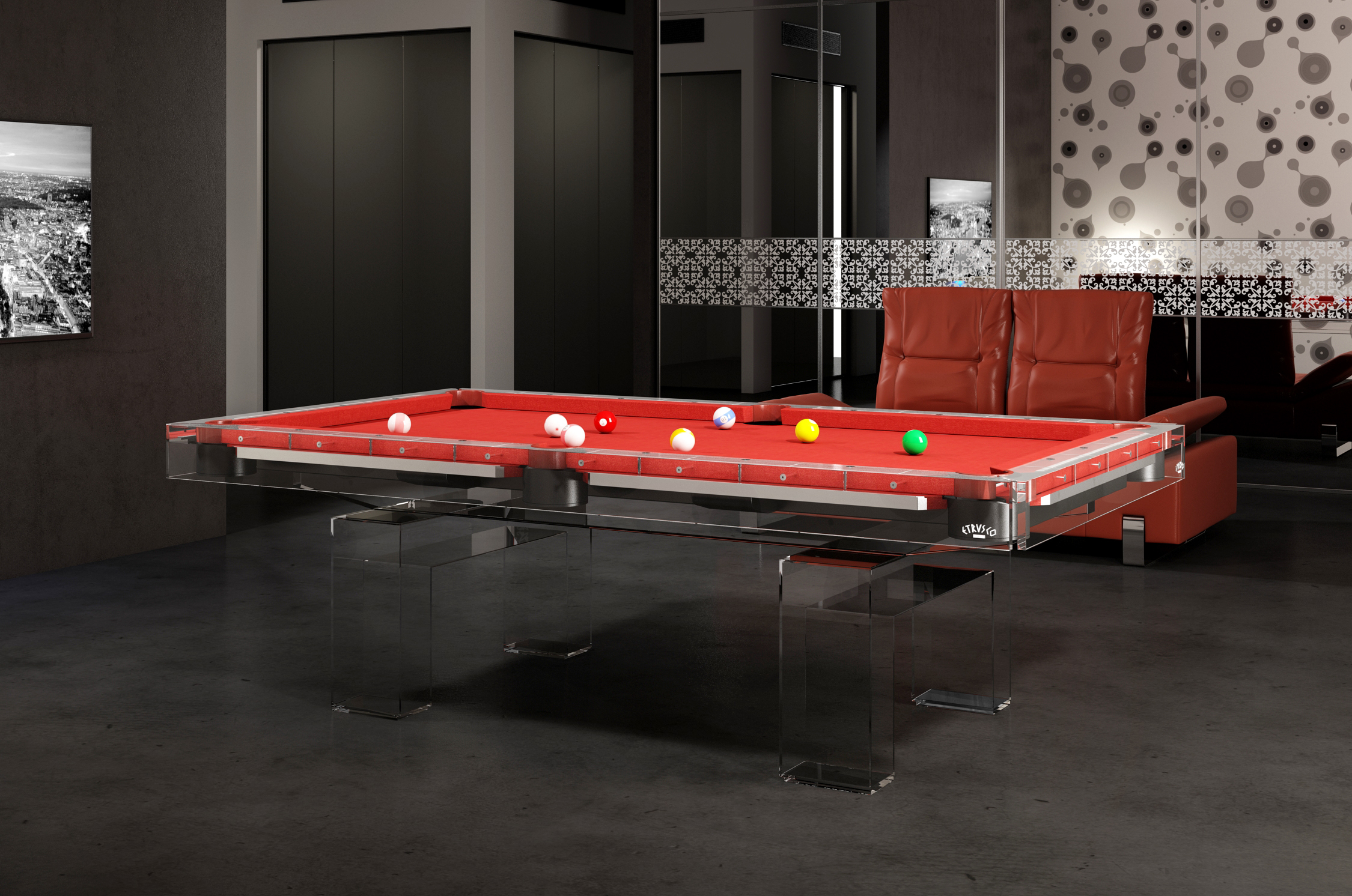 Unusual Billiard Tables (15 pics)