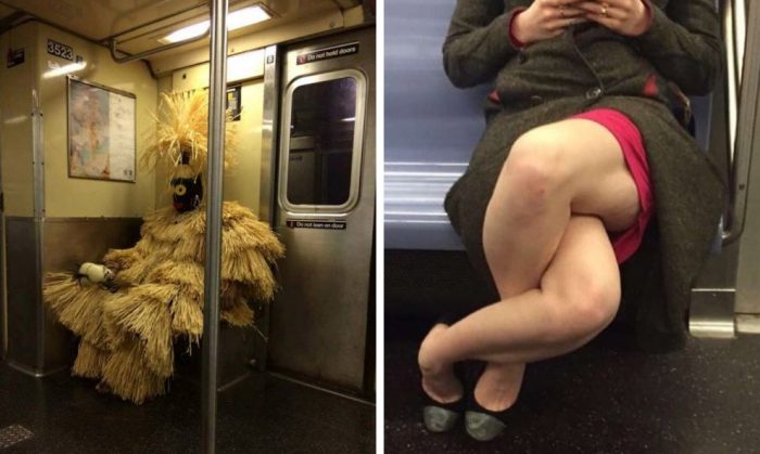 Strange People In The Subway (20 pics)