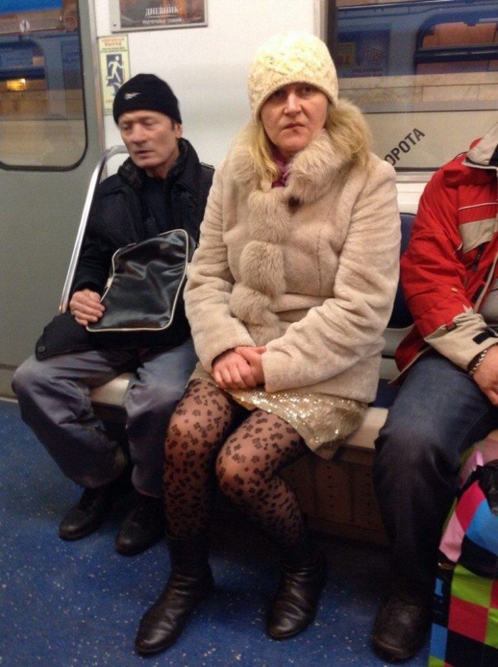 Strange People In The Subway (20 pics)