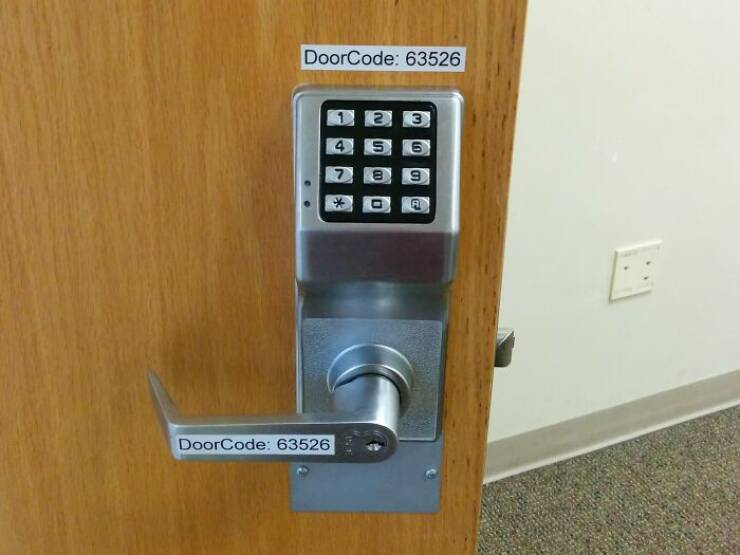 Security Systems That Definitely Don't Work (20 pics)