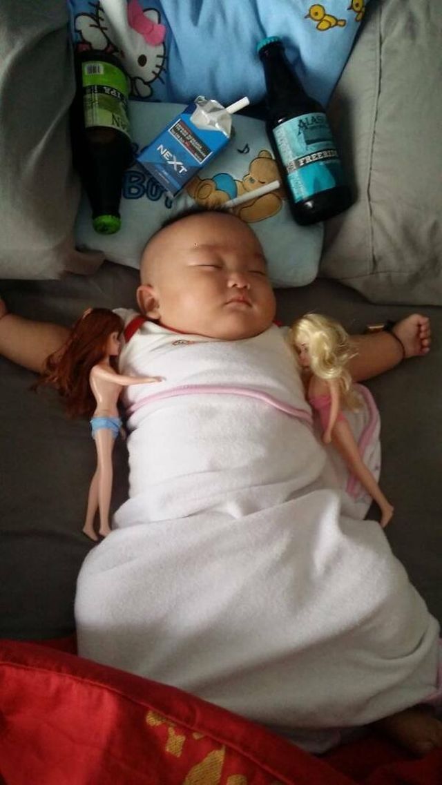 When You Leave The Kids With Dad (26 pics)