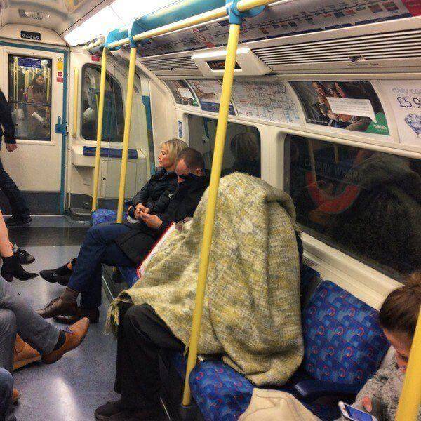 Strange People In The Subway (15 pics)