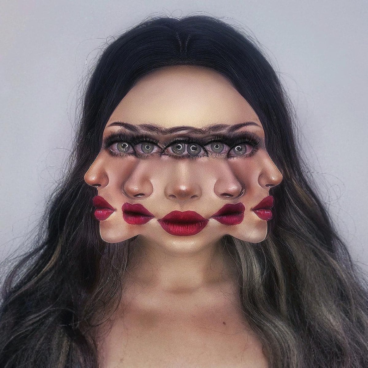 Optical Illusions With Makeup (20 pics)