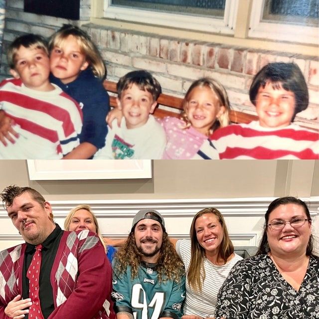 People Repeat Old Photos (13 pics)
