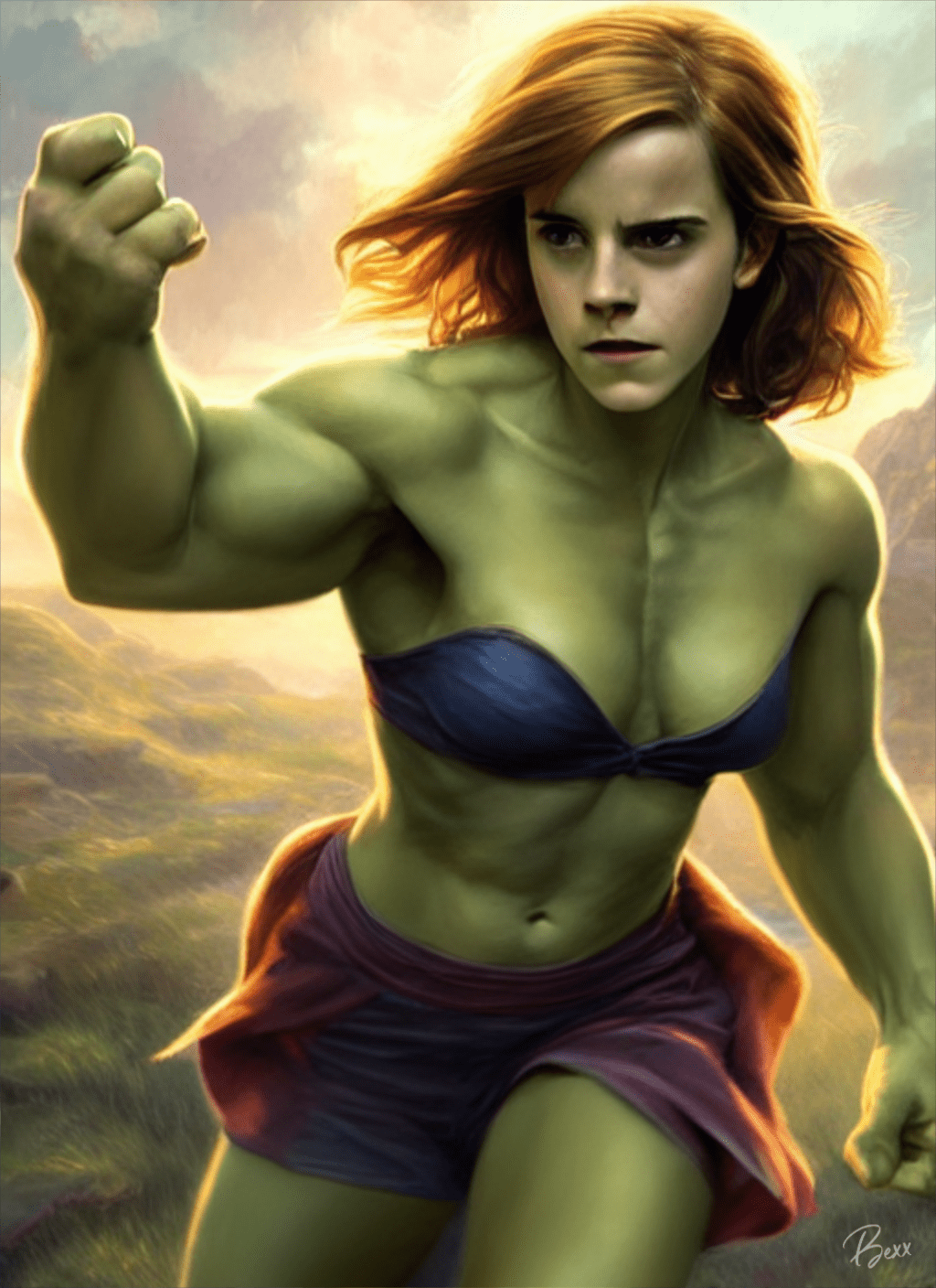 Different Celebrities Playing The Hulk (20 pics)