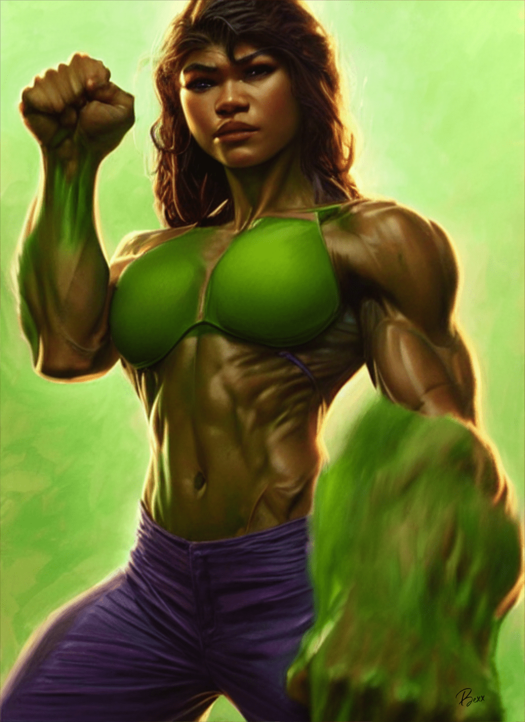 Different Celebrities Playing The Hulk (20 pics)