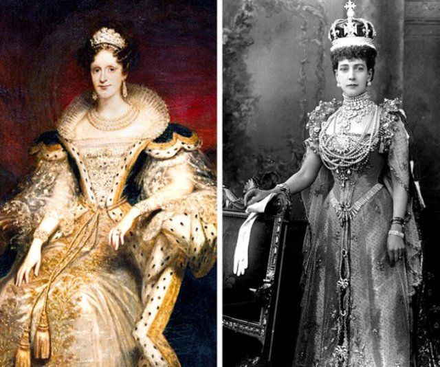 Celebrities From The Past: Portraits Against Photos (15 pics)