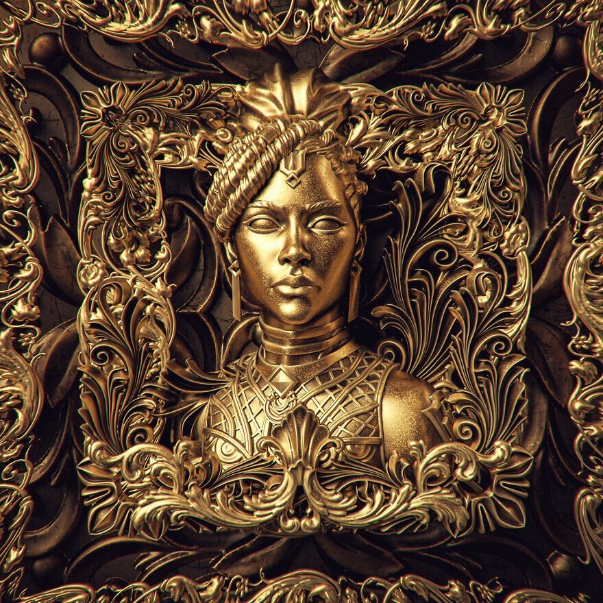 Interesting 3D-Portraits (21 pics)