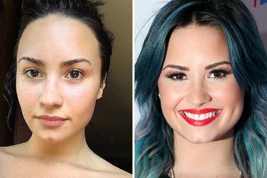 Girls With And Without Makeup (23 pics)