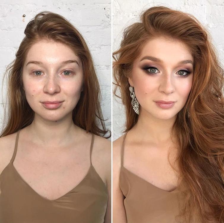 Girls With And Without Makeup (23 pics)