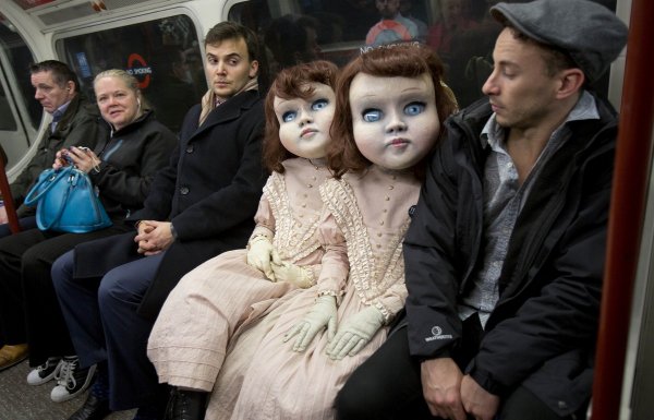 Strange People In The Subway (20 pics)