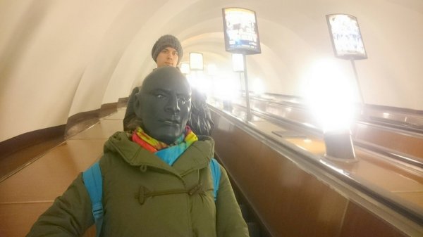 Strange People In The Subway (20 pics)