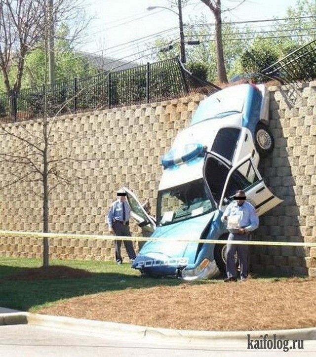 Weird Car Crashes (19 pics)