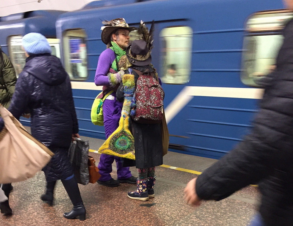 Strange People In The Subway (20 pics)