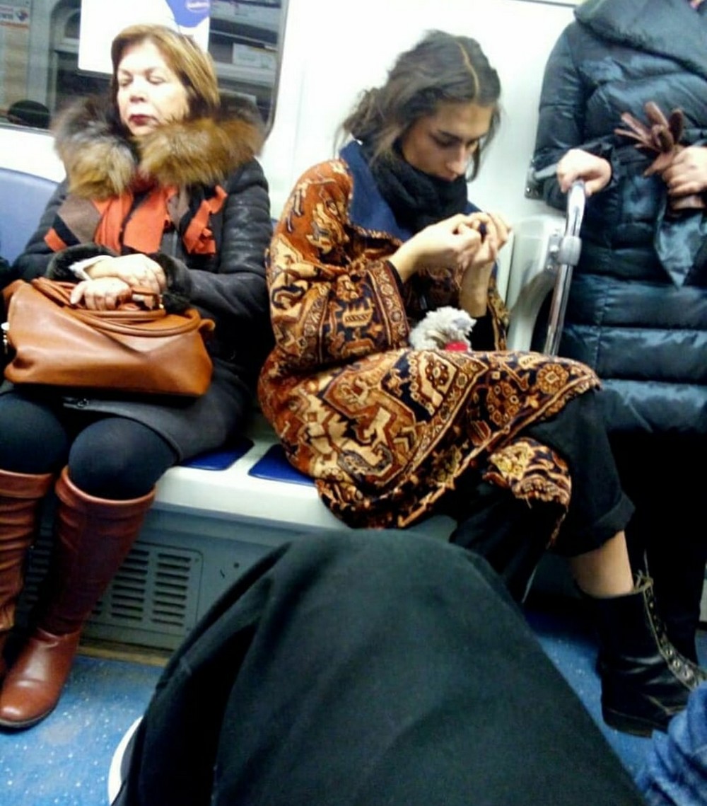 Strange People In The Subway (20 pics)