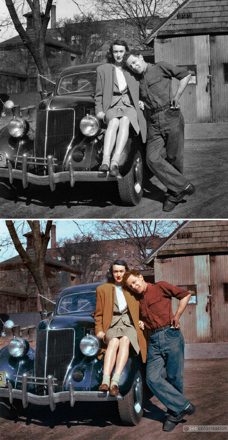 Colorized Photos From The Past (20 pics)