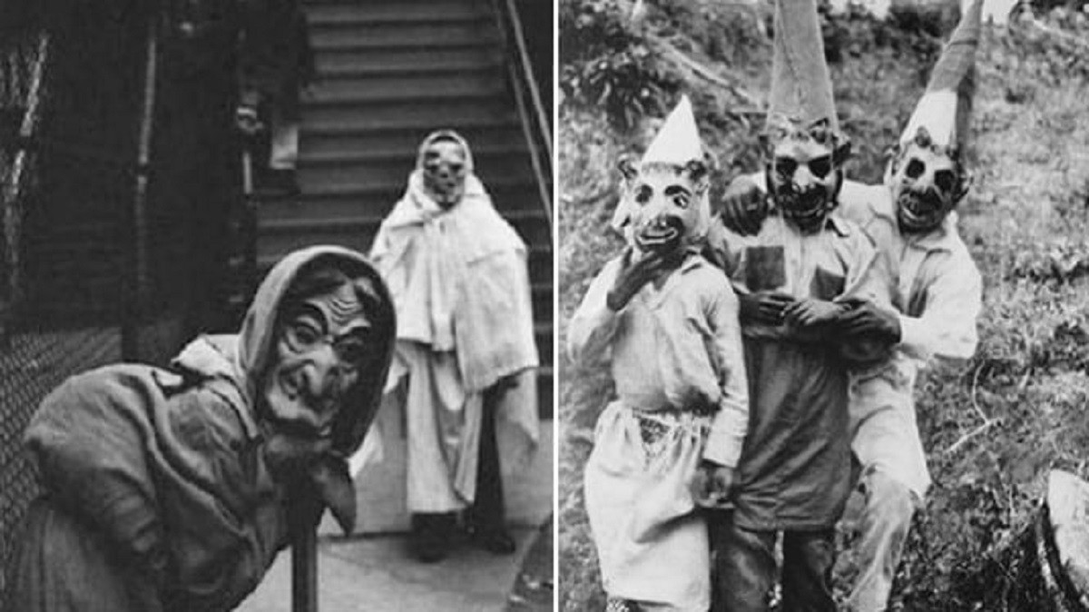 Creepy Halloween Costumes From The Past (19 pics)