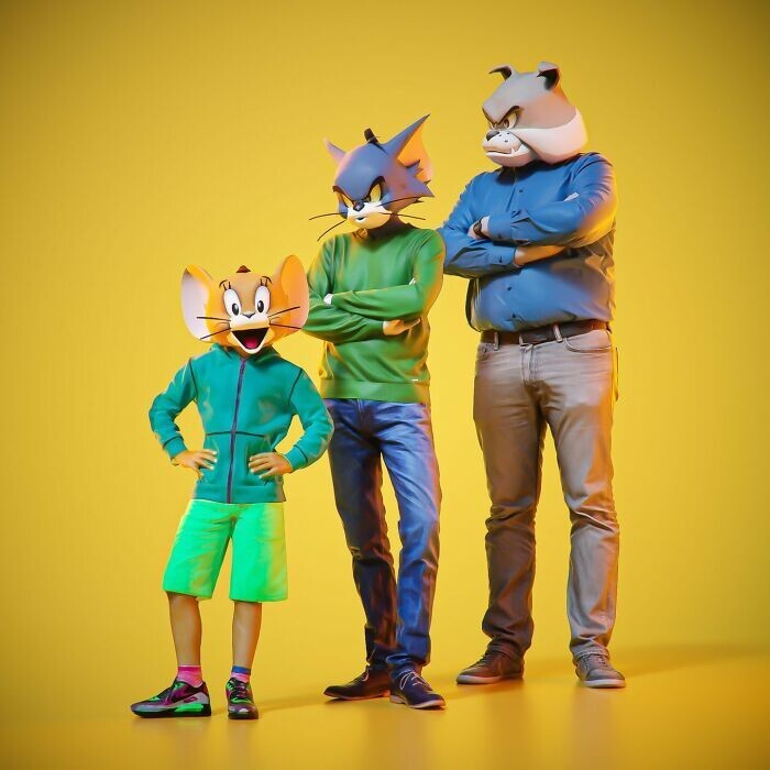 If Cartoon Characters Were Human (18 pics)