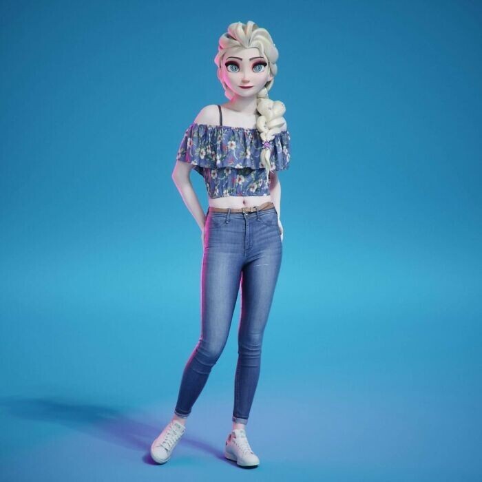 If Cartoon Characters Were Human (18 pics)
