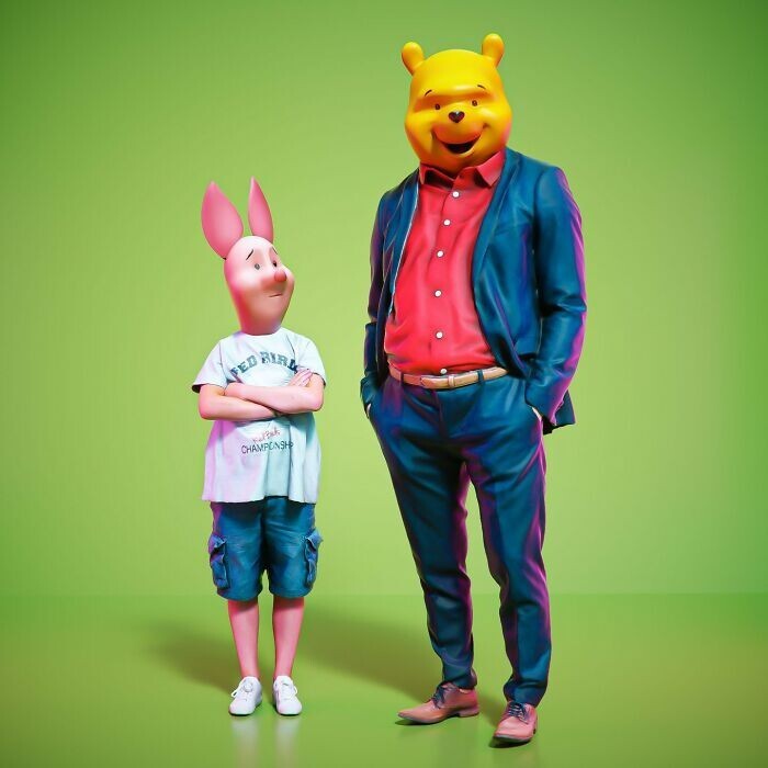 If Cartoon Characters Were Human (18 pics)
