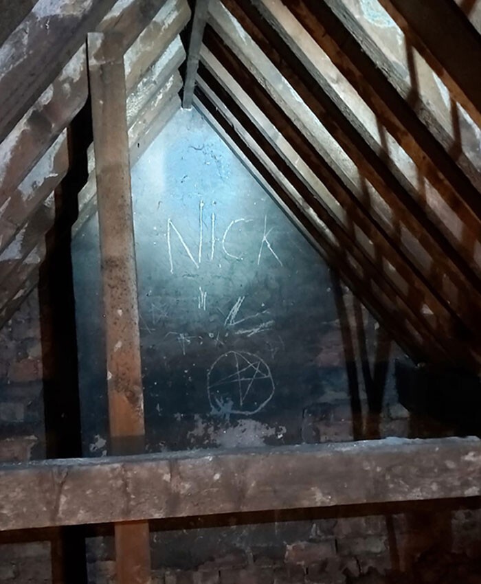 Odd Finds In Old Houses (20 pics)