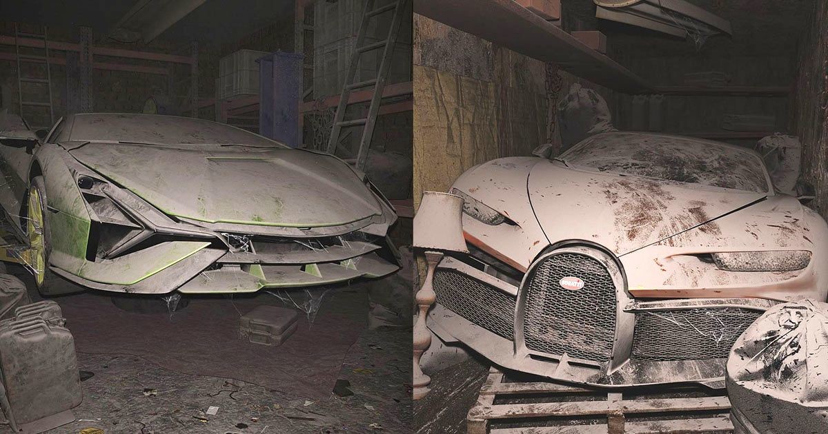 Abandoned Sports Cars (15 pics)