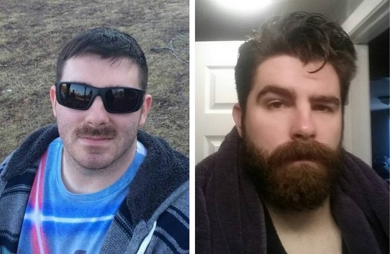 Men With And Without Beards (23 pics)