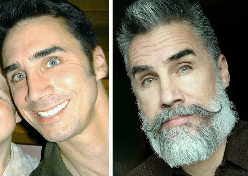 Men With And Without Beards (23 pics)