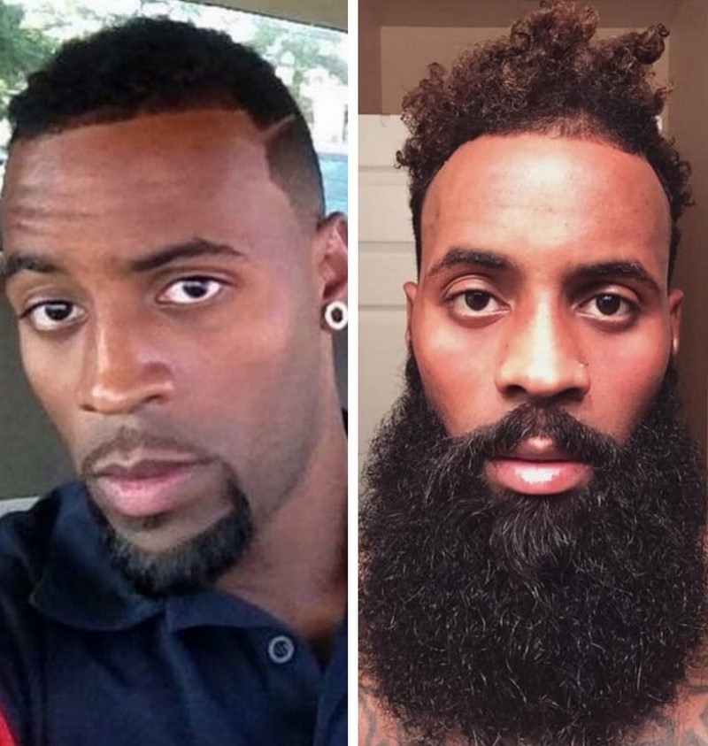 Men With And Without Beards (23 pics)