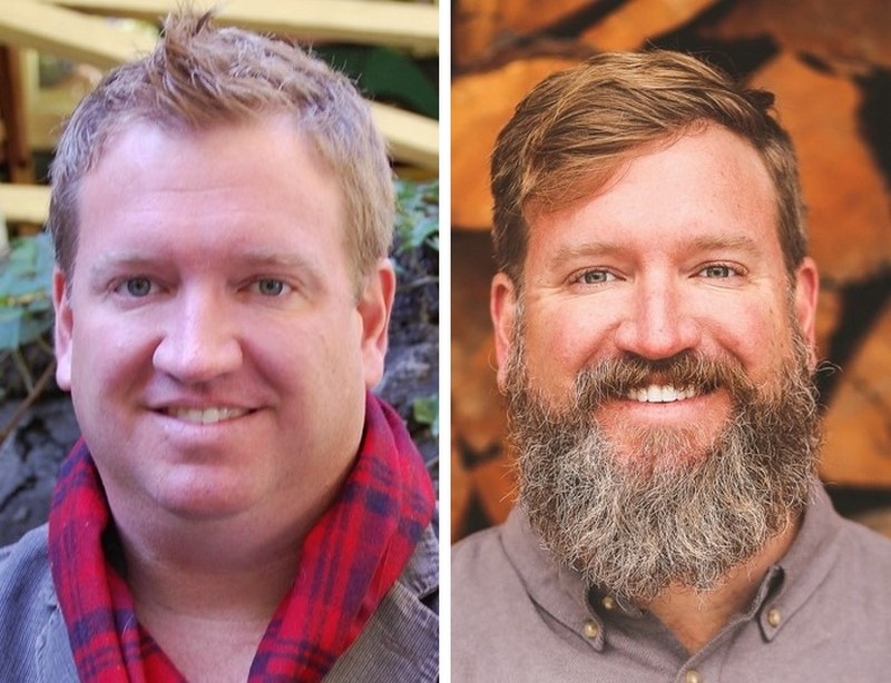 Men With And Without Beards (23 pics)