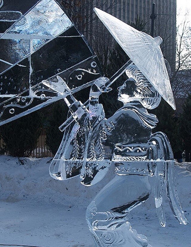 Beautiful Ice Sculptures (22 pics)
