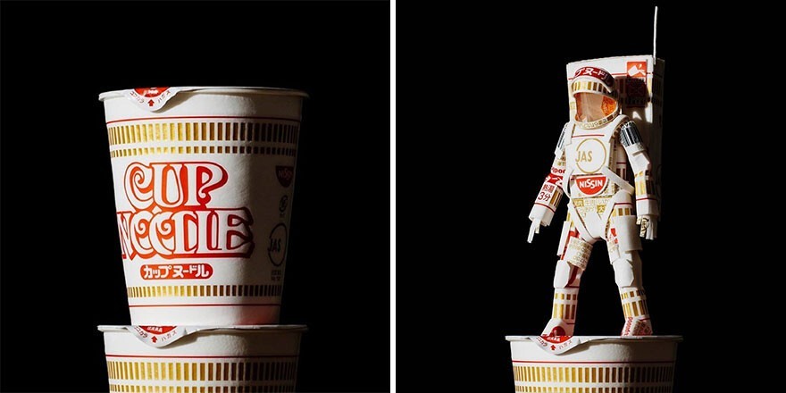 Awesome Crafts From Old Packaging (14 pics)