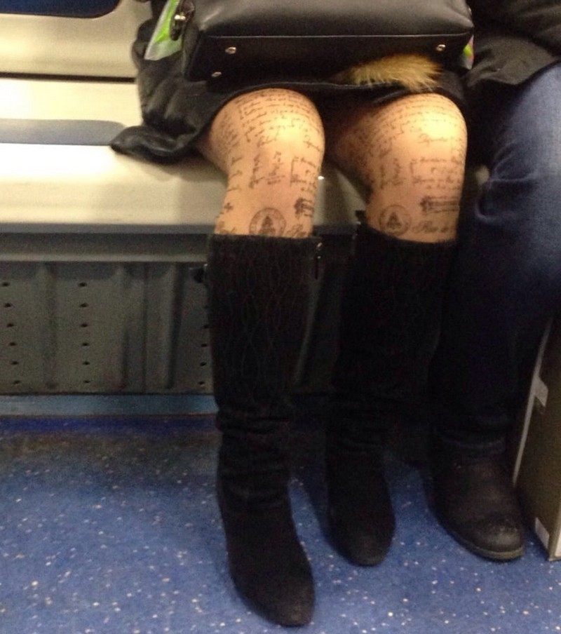 Strange People In The Subway (27 pics)