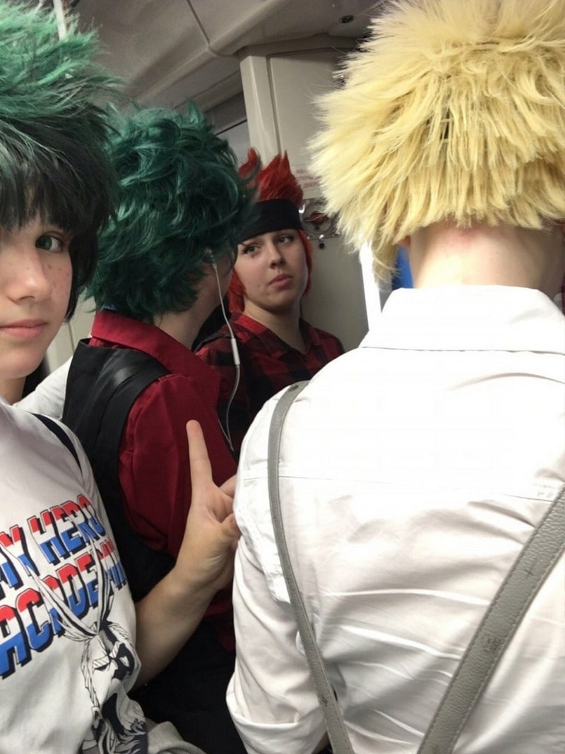 Strange People In The Subway (27 pics)