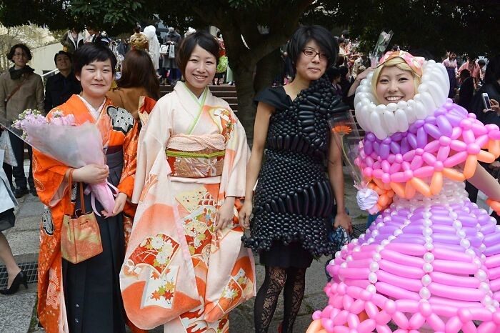 Funny Prom Costumes From Japan (33 pics)