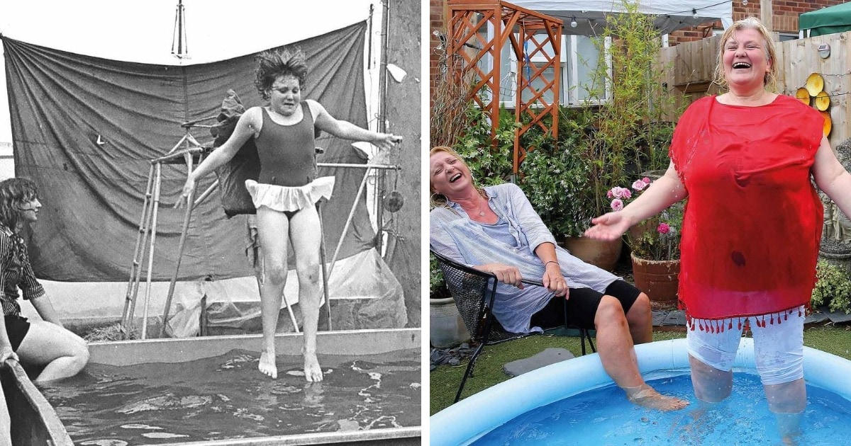 People Repeat Their Photos From The Past (16 pics)