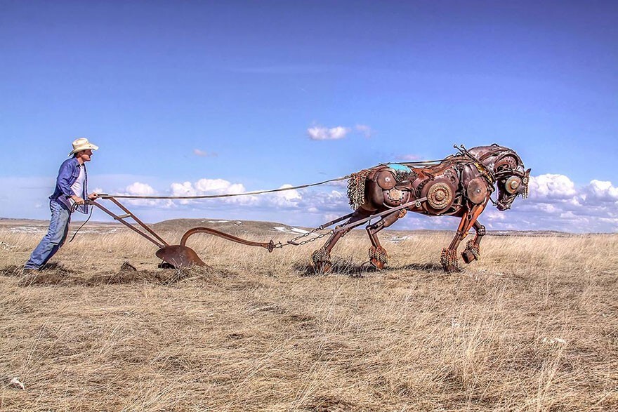 Cool Metal Sculptures (18 pics)