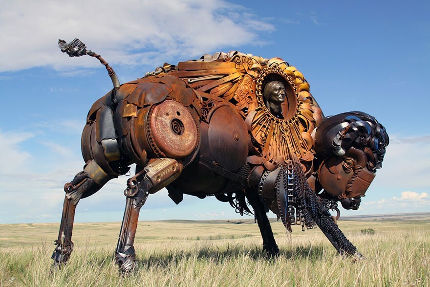 Cool Metal Sculptures (18 pics)