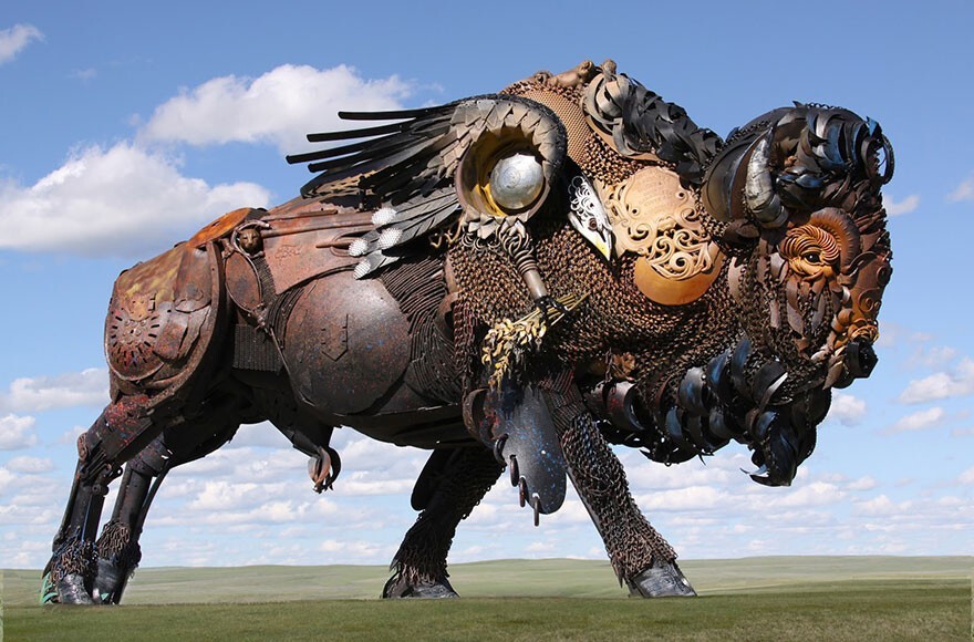 Cool Metal Sculptures (18 pics)