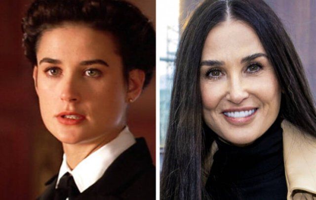 Popular Actors And Actresses In The Past And Now (22 pics)