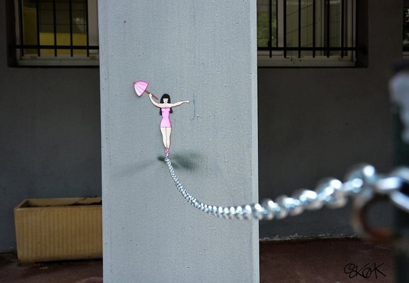 Unusual Street Art (19 pics)