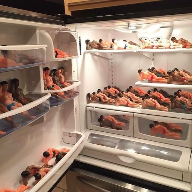 Weird Finds In Fridges (35 pics)