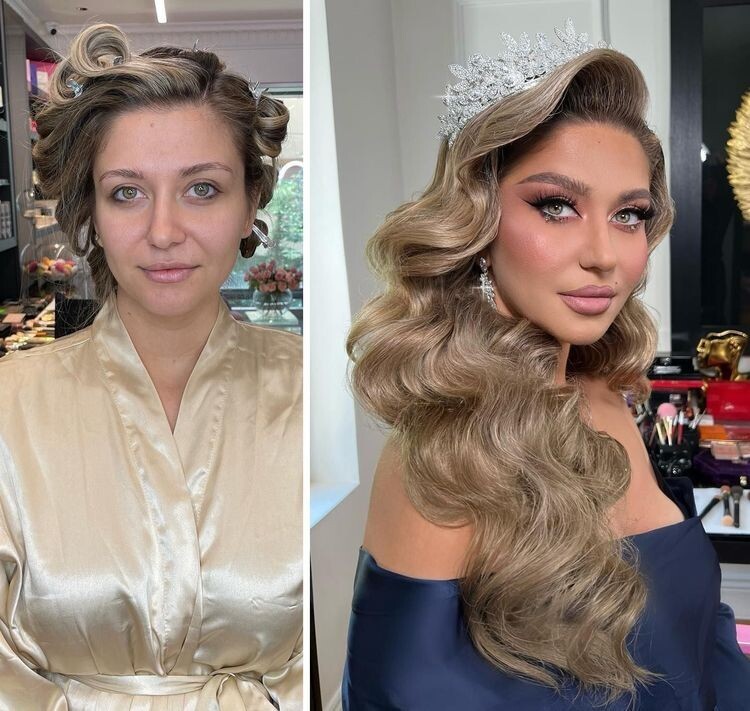 Girls With And Without Makeup (16 pics)