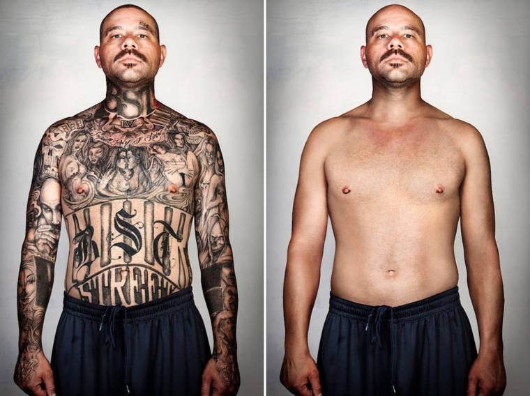 People Who Hide Their Tattoos (16 pics)