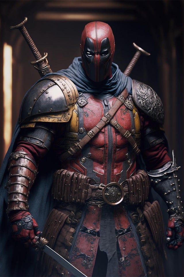 Modern Superheroes In The Middle Ages (13 pics)