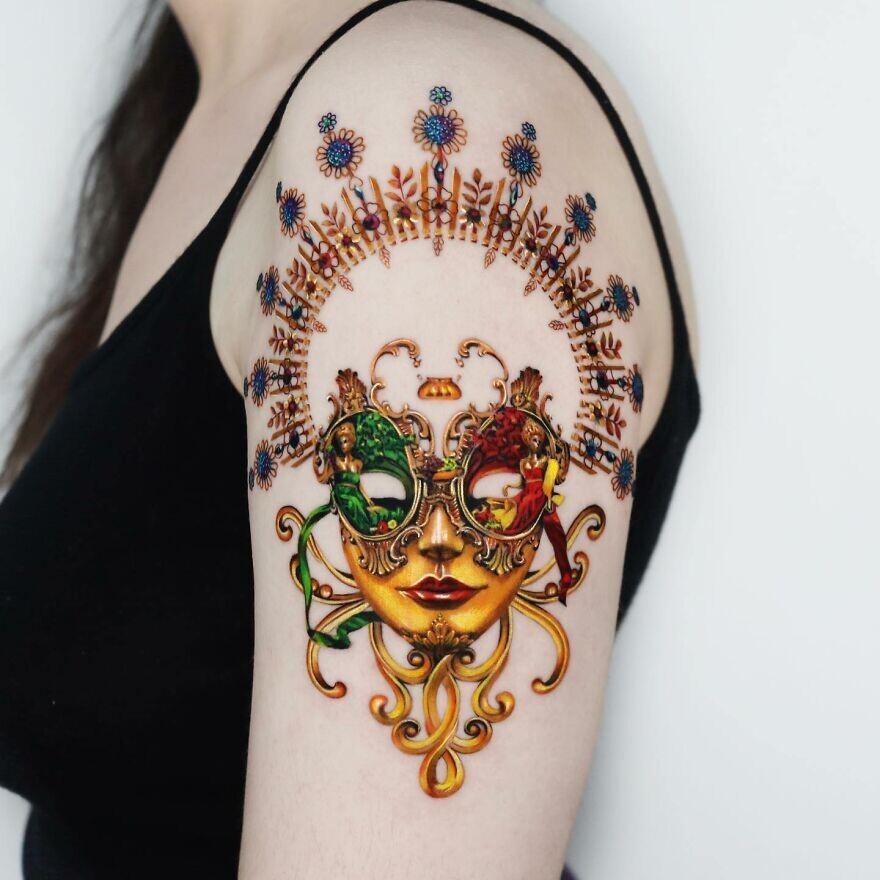 Unusual Tattoos (23 pics)