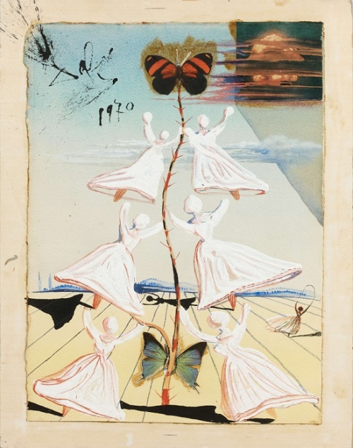Christmas Cards By Salvador Dali (13 pics)